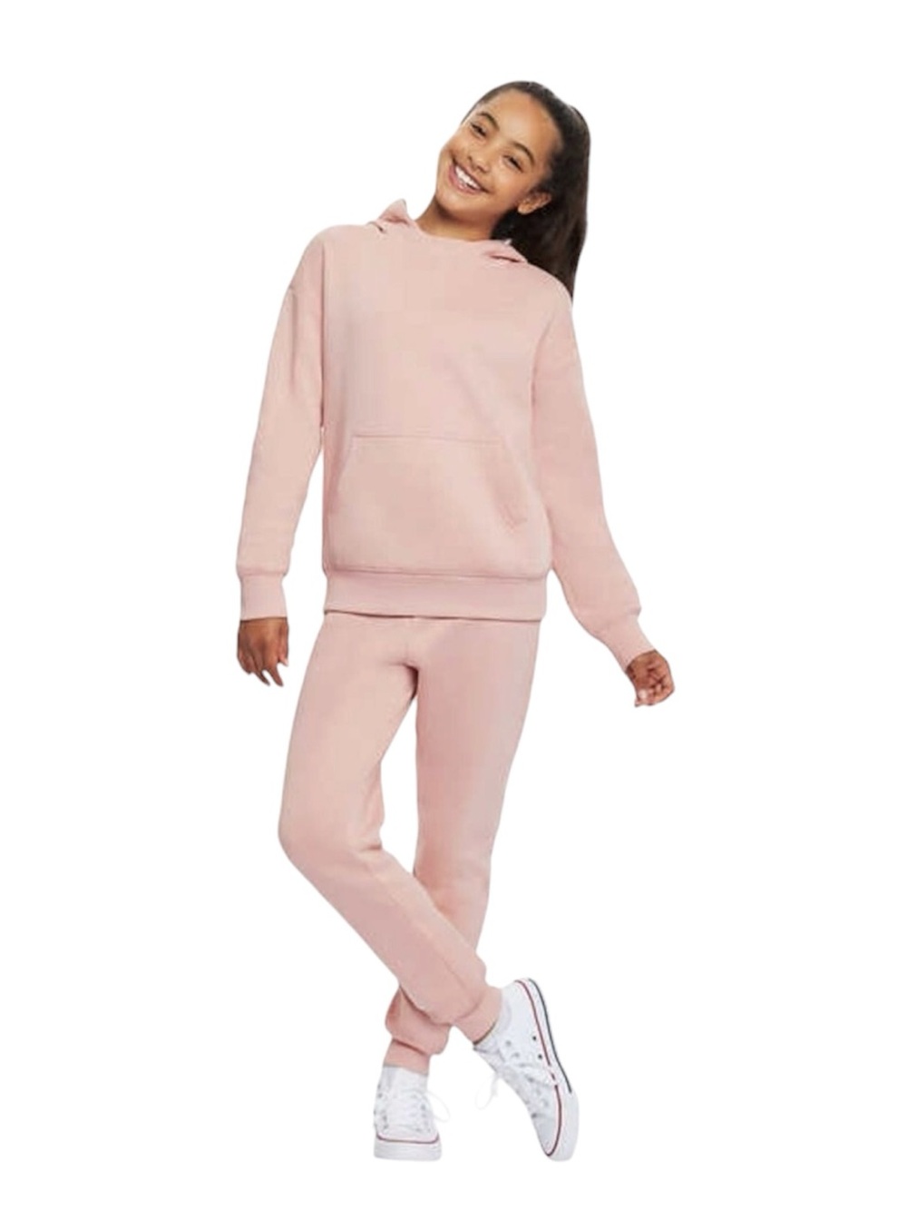 Charlie & Scout Matching Pink Hoodie & Jogger Set